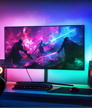 RGB LED Monitor Backlight Strip – Ambient Sync en Gaming Setup Verlichting