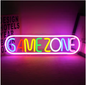Gaming Neon LED Wandlamp – USB Verlichte Gaming Zone Decoratie voor Kamer