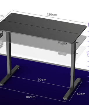 Elektrisch Verstelbaar Zit-Sta Bureau met Memory Functie – Ergonomisch Werkbureau