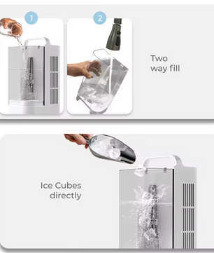 3-in-1 Mini Airco en Draagbare Luchtkoeler 1700 ml – 3 Snelheden, 120° Oscillatie, Touchbediening en Ultrasone Verneveling