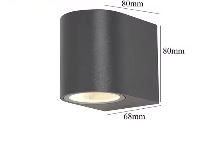Waterdichte GU10 Wandlamp – Moderne LED Buitenverlichting voor Tuin & Veranda