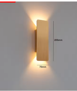 Moderne LED Wandlamp – Minimalistische Binnenverlichting voor Slaapkamer & Woonkamer