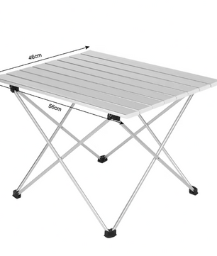 Opvouwbare Aluminium Campingtafel – Lichtgewicht Tuintafel met Draagtas
