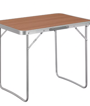 Opvouwbare Campingtafel – Aluminium Tuintafel met Handvat, Licht & Draagbaar