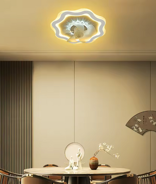Bladloze Plafondventilator met LED-verlichting – Modern & Stil
