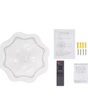 Bladloze Plafondventilator met LED-verlichting – Modern & Stil