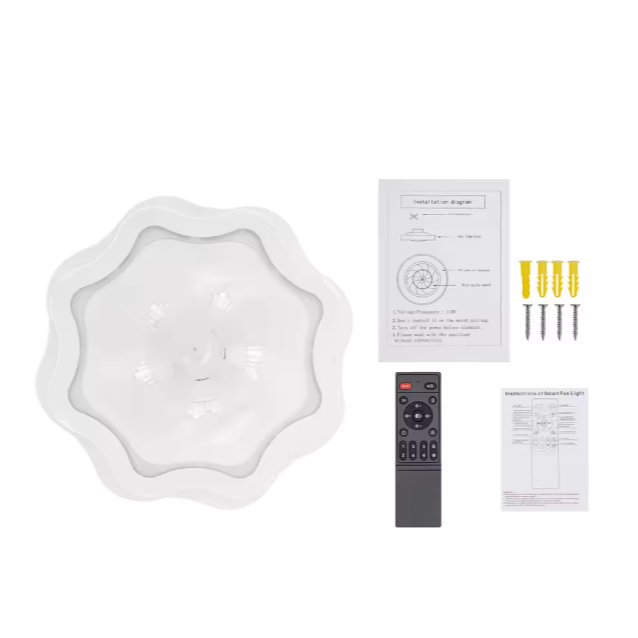Bladloze Plafondventilator met LED-verlichting – Modern & Stil