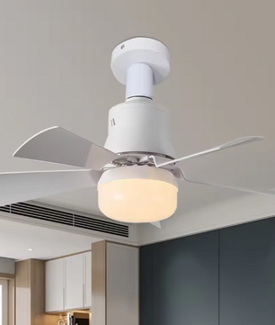 LED Plafondventilator met E27-fitting – 40W, Dimbaar & Modern