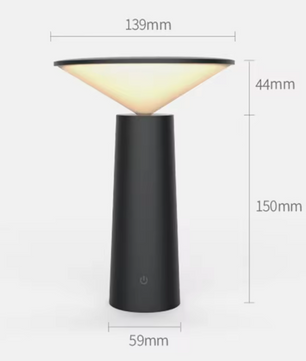 Moderne LED Bureaulamp – USB Oplaadbaar, Touch Sensor & 3 Lichtstanden