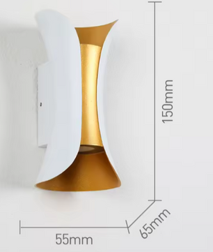 LED Wandlamp IP65 – Waterdichte Buitenlamp voor Tuin & Veranda