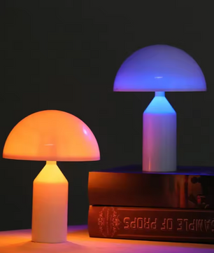 Paddenstoel Touch LED Tafellamp – Dimbaar Nachtlampje & Kleurenwisselend Licht