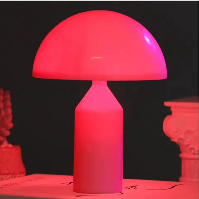 Paddenstoel Touch LED Tafellamp – Dimbaar Nachtlampje & Kleurenwisselend Licht