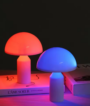 Paddenstoel Touch LED Tafellamp – Dimbaar Nachtlampje & Kleurenwisselend Licht