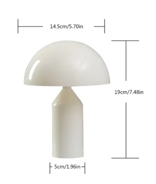 Paddenstoel Touch LED Tafellamp – Dimbaar Nachtlampje & Kleurenwisselend Licht
