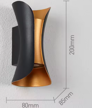 LED Wandlamp IP65 – Waterdichte Buitenlamp voor Tuin & Veranda