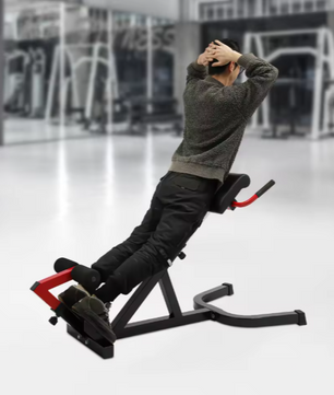 Romeinse Stoel – Hyperextension Fitnessbank met Verstelbare Hoogte & Rugondersteuning