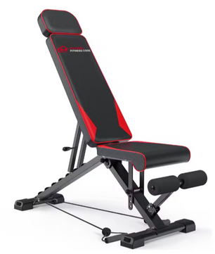 Opvouwbare Gewichtsbank – Verstelbare Full Body Fitnessbank met Weerstandsbanden
