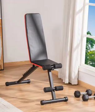 Verstelbare Halterbank – 7 Posities Buik- & Fitnessbank Opvouwbaar