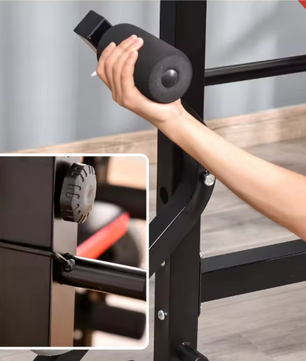 Verstelbare Halterbank met Barsteun – Fitnessbank voor Full Body Training