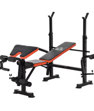 Verstelbare Halterbank met Barsteun – Fitnessbank voor Full Body Training