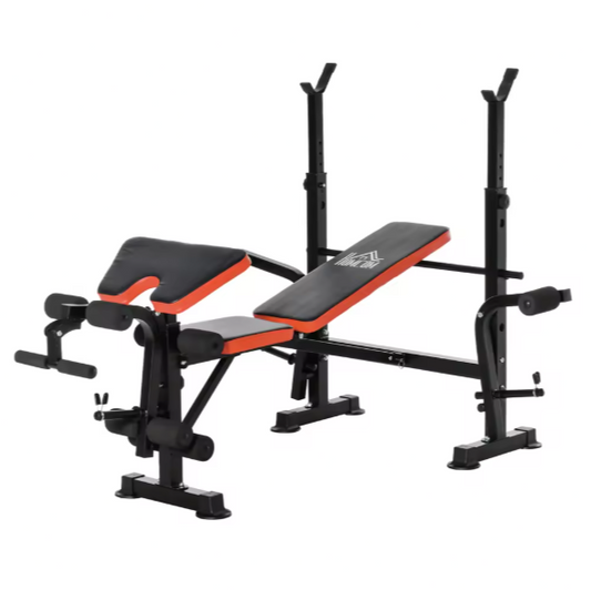 Verstelbare Halterbank met Barsteun – Fitnessbank voor Full Body Training