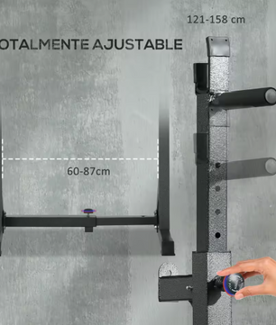 Verstelbare Gewichtssteun – In Hoogte & Breedte Aanpasbaar Squat Rack