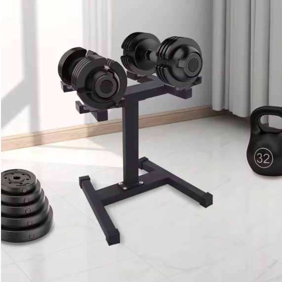 Verstelbare Halterstandaard – Stalen Dumbbell Rack met 136 kg Draagvermogen