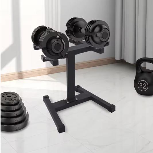 Verstelbare Halterstandaard – Stalen Dumbbell Rack met 136 kg Draagvermogen