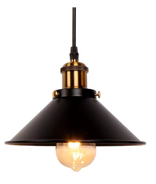 Vintage Retro Hanglamp – Metalen Paraplu Design voor Keuken, Bar & Woonkamer