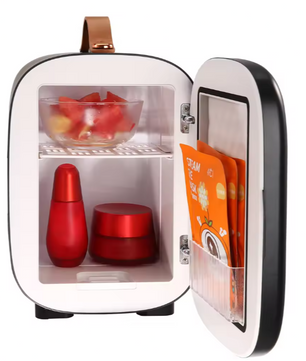 4L Mini Koelkast – Draagbare Bureau & Auto Koeler met Warmtefunctie