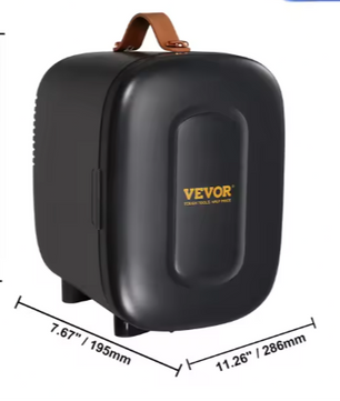 4L Mini Koelkast – Draagbare Bureau & Auto Koeler met Warmtefunctie