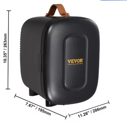4L Mini Koelkast – Draagbare Bureau & Auto Koeler met Warmtefunctie