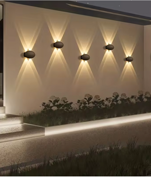 Ovale LED Wandlamp – IP65 Waterdichte Buiten- & Binnenverlichting 4W Warm Licht