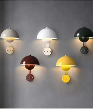 Moderne Wand- & Tafellamp – E27 LED Design van Metaal & Glas, Decoratief en Stijlvol