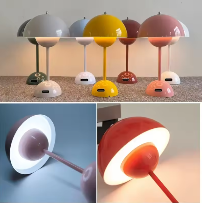 Moderne Wand- & Tafellamp – E27 LED Design van Metaal & Glas, Decoratief en Stijlvol