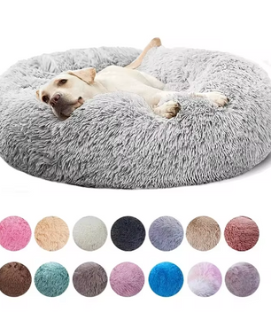 Fluffy Ondersteunend Hondenbed - Donut