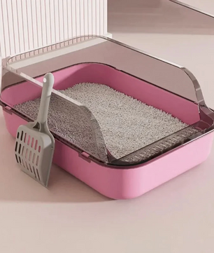 Halfopen Kattenbak - 40 x 28 x 16cm - Kattentoilet