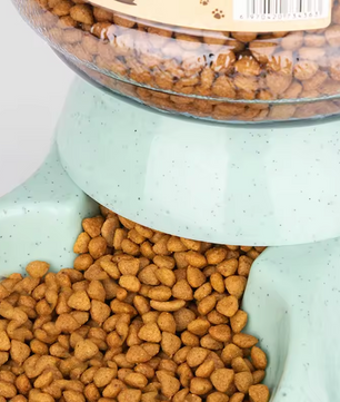 Voer- en Drinkbak met Grote Capaciteit voor Huisdieren – Automatische Waterdispenser en Voerbak