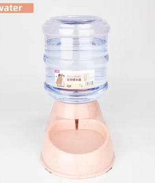Voer- en Drinkbak met Grote Capaciteit voor Huisdieren – Automatische Waterdispenser en Voerbak