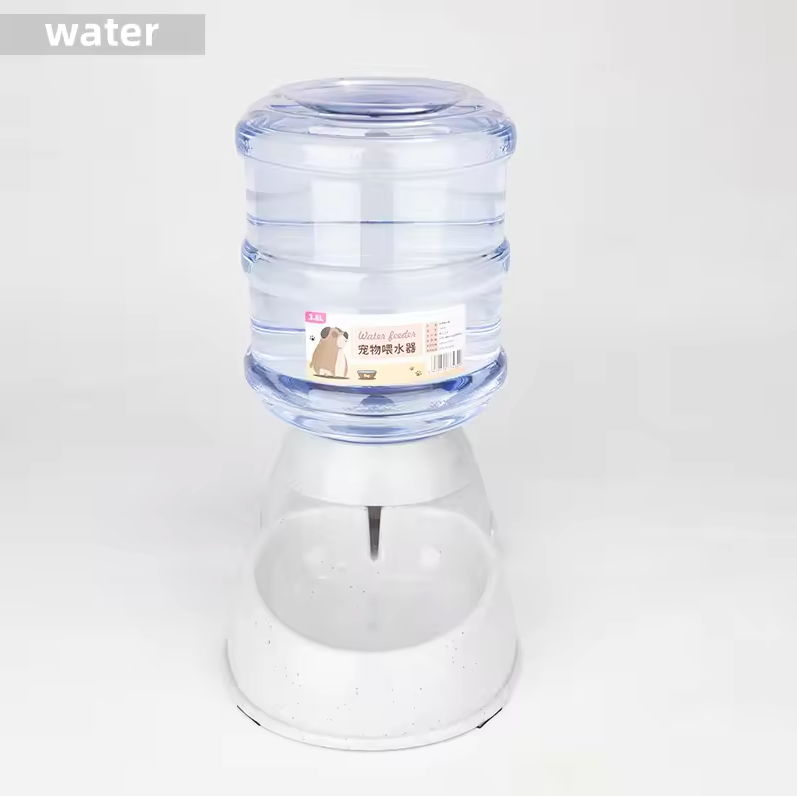 Voer- en Drinkbak met Grote Capaciteit voor Huisdieren – Automatische Waterdispenser en Voerbak