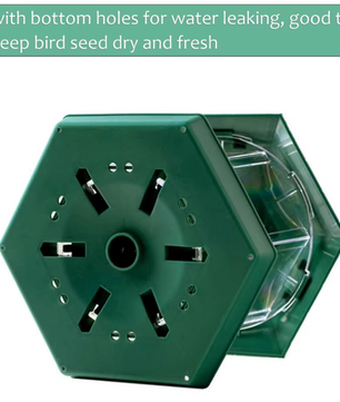 Hangende Vogelvoeder – Waterdicht Tuinhuisje met Hangtouw voor Buiten