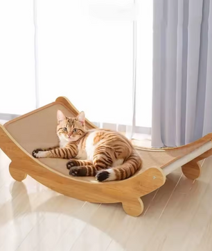 Katten Krabplank – Multifunctioneel Krabbord en Slaapbed voor Katten