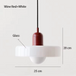 Coco Hanglamp - Glazen Scandinavische Retro Hanglamp