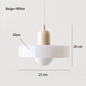 Coco Hanglamp - Glazen Scandinavische Retro Hanglamp