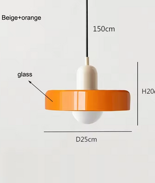 Coco Hanglamp - Glazen Scandinavische Retro Hanglamp
