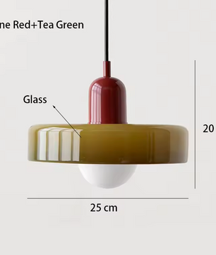 Coco Hanglamp - Glazen Scandinavische Retro Hanglamp