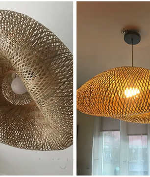 Tokyo Plafondlamp - Handgeweven Japanse Hanglamp van Bamboe