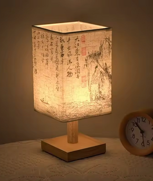 Mei Tao Tafellamp - Sfeervolle Chinese Tafellamp