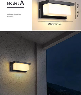 UniLights Buitenlamp met Bewegingssensor – Slimme en Weerbestendige LED Verlichting