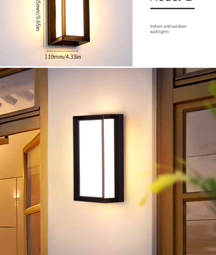UniLights Buitenlamp met Bewegingssensor – Slimme en Weerbestendige LED Verlichting